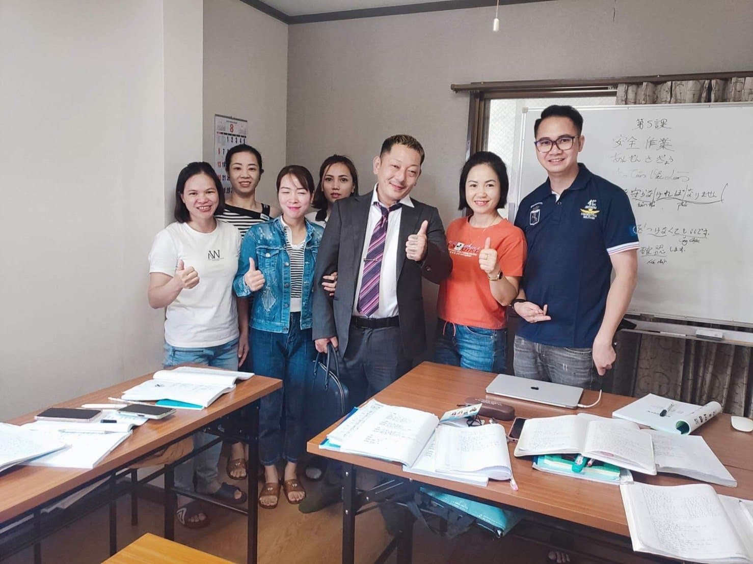 現地日本語学校への訪問