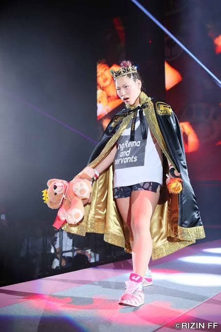 RIZIN キングレイナ選手 スポンサー