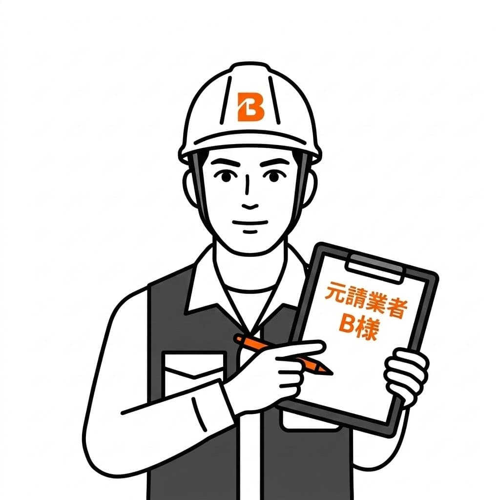 元請業者 B様