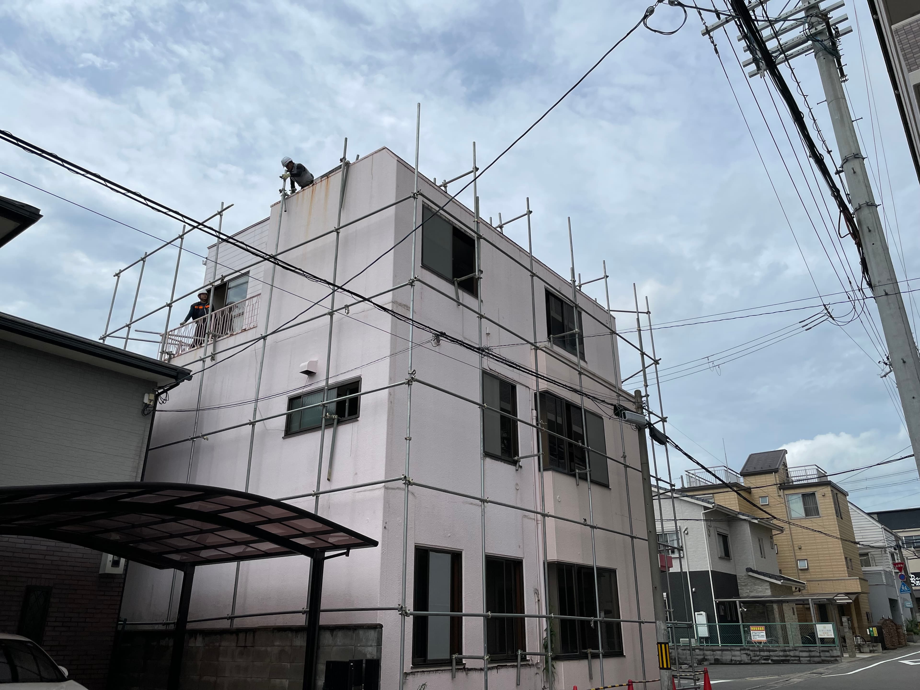 足場・屋根