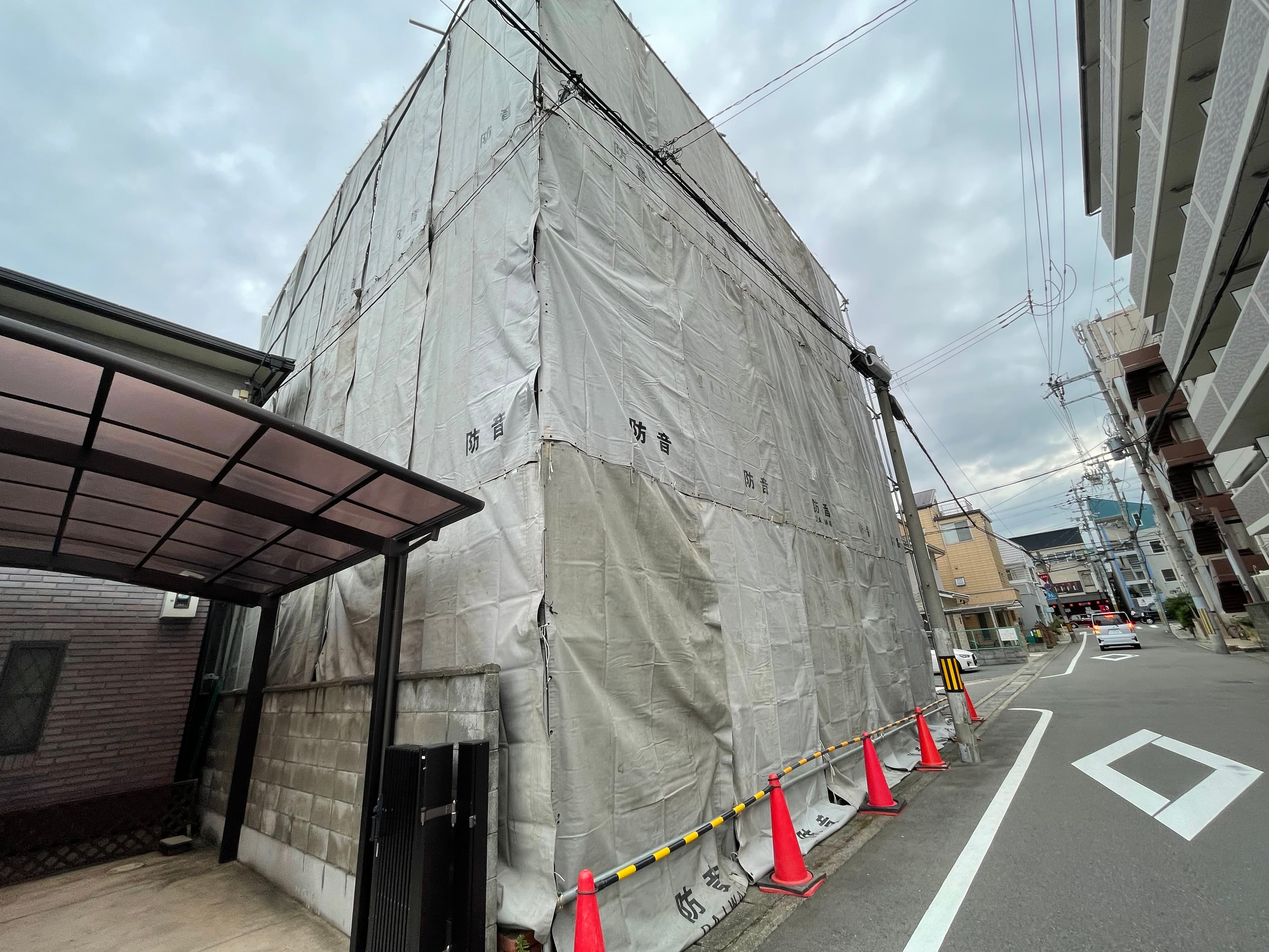 足場・屋根