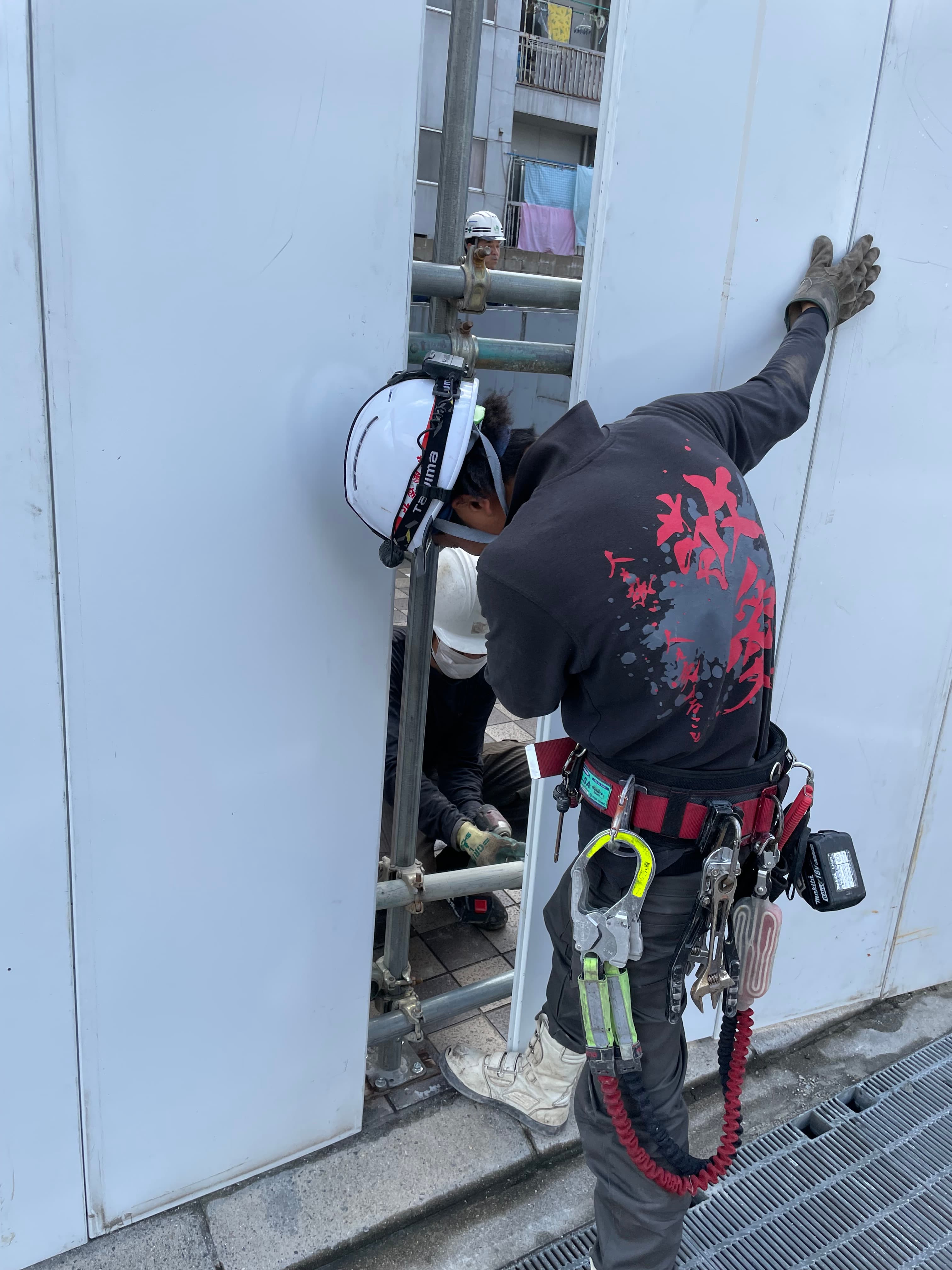 足場・屋根